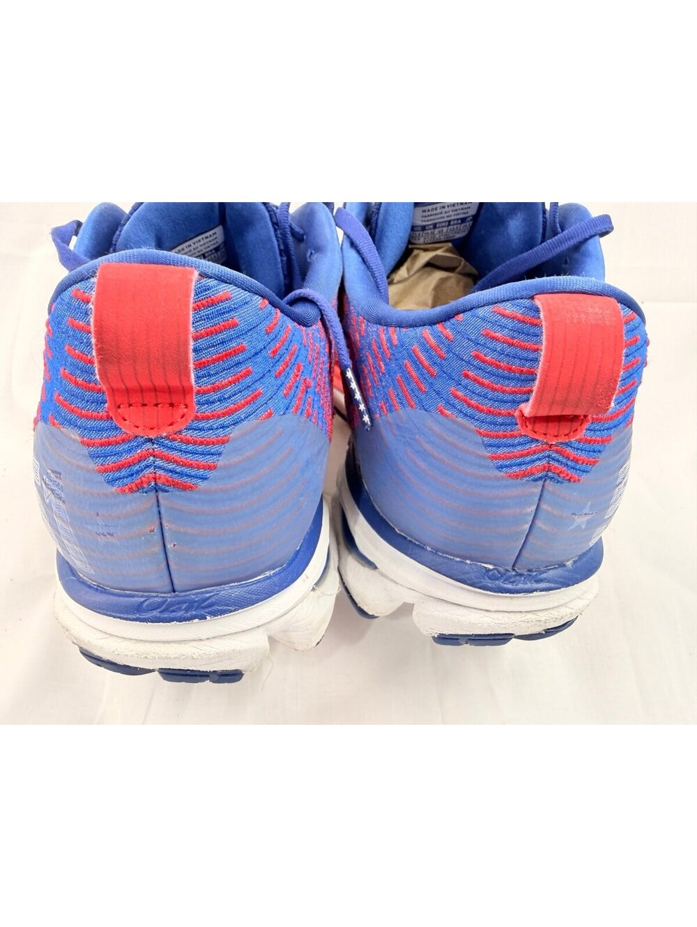 Mizuno Wave Rider 23 Womens Size 11.5 Red Blue Walking Running Shoes Sneakers - Picture 8 of 9